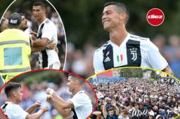 Te dejamos las mejores fotografías que dejó el debut de Cristiano Ronaldo con la camiseta de la Juventus durante un amistoso, donde también se estrenó con gol.