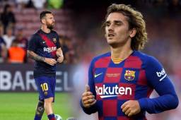 Lionel Messi negó que tenga problemas con el francés Griezmann.