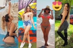 La hermosa Kimy Leverón, presentadora de televisión en El Salvador, es una de las mujeres más seguidas en las redes sociales.