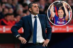 Ernesto Valverde ganó su primer título de Copa al frente del Barcelona.