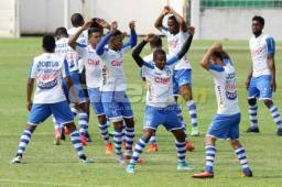 Boniek García y Alberth Elis ya trabajan con la Selección de Honduras en Cuernavaca y le apuntan a México. Foto Ronald Aceituno