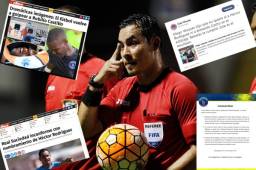 El árbitro Héctor Rodríguez está en la polémica nuevamente pero esta vez porque Motagua envió un comunicado donde rechaza su nombramiento.