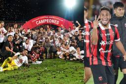Nuestro legionario Alex López consiguió su título de campeón invicto de la Concacaf Central American Cup con el Alajuelense. FOTOS: AFP