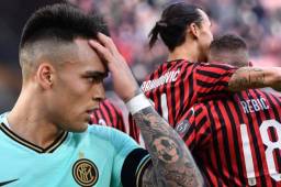 El Inter de no pasó del empate frente al modesto Lecce y el Milan volvió a ganar desde la llegada de Ibrahimovic.