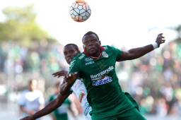 Yustin Arboleda suma cuatro goles en el torneo con Marathón. El atacante colombiano habla de su vida y objetivos. Foto DIEZ