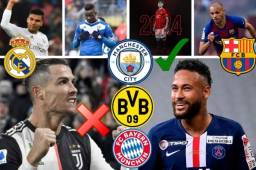 Te presentamos lo último del mercado de fichajes en el fútbol de Europa. Zidane, Neymar, Cristiano Ronaldo, Ferran Torres, Kanté y Cavani, los nombres del día.