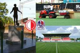 Olimpia viajó a Sudamérica para jugar por la Liga de Concacaf ante el Inter Moengotapoe de Surinam.