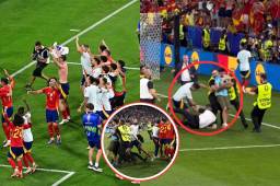 Eurocopa 2024: Guardia de seguridad lesiona a figura de España tras eliminar a Francia y peligra para la disputar la final