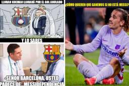 Los memes hacen pedazos al Barcelona tras empatar con el Athletic de Bilbao en la Liga Española. No se olvidan de Messi.