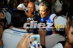Jorge Luis Pinto confirmó que Honduras presentará cambios ante Panamá el martes en el Romell Fernández. Fotos Neptalí Romero