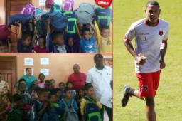 Henry Figueroa se gana e cariño de la gente de Santa Fe, Colón, con su bonito gesto.