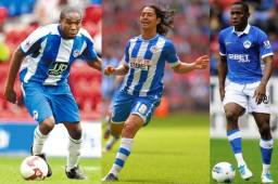 Los futbolistas hondureños Wilson Palacios, Roger Espinoza y Maynor Figueroa tuvieron gran suceso en el Wigan de Inglaterra que ahora está en bancarrota.