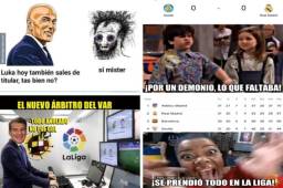 Te presentamos los mejores memes del empate del Real Madrid ante Getafe en la liga española. Modric, el VAR y hasta Laporta son víctimas de las burlas.