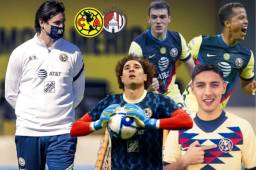 América y Santiago Solari harán su debut en la Liga MX ante Atlético San Luis. El entrenador utilizará la misma formación que usaba en el Real Madrid, el 4-3-3 y con varias sorpresas.