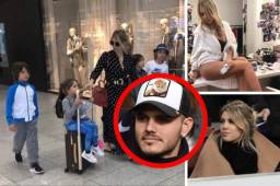 La hermosa pareja del jugador Mauro Icardi disfruta de unas vacaciones en Dubai mientras que el delantero lleva cuatros partidos sin jugar con el Inter de Milán.