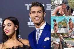 Las cámaras de TMZ divulgaron el íntimo momento entre Cristiano y Georgina Rodríguez.