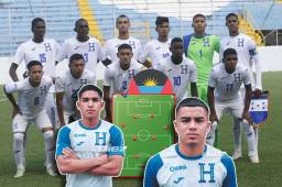 La Selección de Honduras debuta este sábado (8:30 pm) en el Premundial Sub-20 de Concacaf frente a Antigua y Barbuda. Esta sería la alineación que utilizará el entrenador Luis Alvarado en el estadio Morazán.