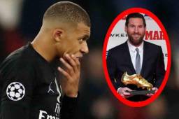 Mbappé (32) se quedó a cuatro goles de Messi (36).