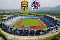 El primero round de la final de Grupos Real España vs. Olimpia será el sábado en el estadio Olímpico Metropolitano.