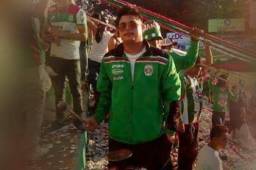 José David era integrante de la barra Furia Verde y murió en un enfrentamiento el viernes en la López.