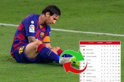 El Bacelona dejó servida la Liga Española al Real Madrid luego de pinchar frente al Celta.