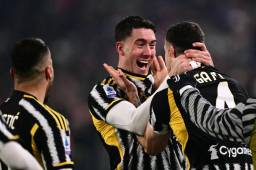 Federico Gatti, al minuto 51, marcó el único tanto del partido entre Juventus y Nápoles. Foto: AFP