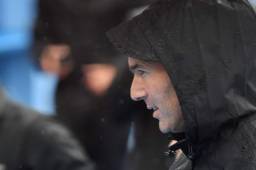 Zinedine Zidane en un evento que conmemora los 20 años de la Copa del Mundo de Francia 1998.