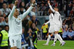 Mbappé salvó al Real Madrid: Con doblete del francés, incluido un tiro libre, el club blanco venció al Leganés y sigue peleando por el liderato