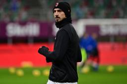 Ibrahimovic lleva 12 goles en nuevo partidos disptuados esta temporada en la liga italiana.