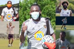 Los clubes de la MLS regresaron a la actividad pensando en la reanudación del torneo. Las mascarillas impidieron ver las sonrisas de Alberth Elis y Boniek García. Las postales.