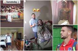 Te mostramos las imágenes que han compartido en las redes sociales los protagonistas del clásico Olimpia-Motagua. Reinieri Mayorquín nos muestra lo que ocurre en la concentración del Ciclón.