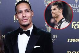 Virgil van Dijk bromeó cuando se le consultó sobre el portugués Cristiano Ronaldo.