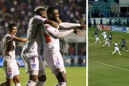 ¡Hombre de partidos importantes! Así fue el doblete de Yustin Arboleda para Olimpia frente a Motagua
