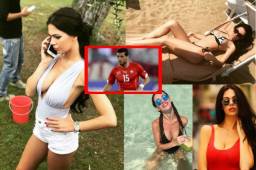 Erjona Sulejmani dio de qué hablar con sus declaraciones meses atrás sobre Blerim Dzemaili, jugador suizo que estará en el Mundial de Rusia. Pero ojo, esta belleza está con deseos de ver en el Mundial a dos compañeros de selección de su exmarido.