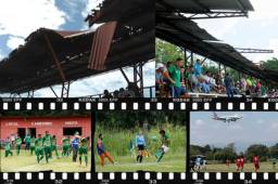 La Fenafuth no le puso manos a la obra al estadio Milton Flores de La Lima y sus condiciones son precarias; sus techos de una de las graderías está deteriorado. Sus terrenos en los costados están invadidos.