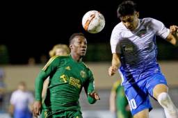 El hondureño Alberth Elis durante el debut con el Portland Timbers 2 de la USL de Estados Unidos. Foto cortesía