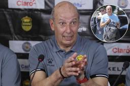 Miguel Falero brindó su primera conferencia de prensa como técnico del Real España. FOTO: Neptalí Romero