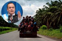 Alejandro Giammattei, presidente de Guatemala, ha decretado estado de prevención y ha ordenado capturar a los inmigrantes.