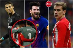 Barcelona es líder mientras que Atlético de Madrid y Real Madrid son segundo y tercero respectivamente.