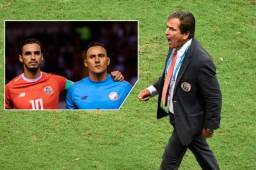 Jorge Luis Pinto dejó claro que no volvió a hablar con Keylor Navas, Bryan Ruiz y Celso Borges.