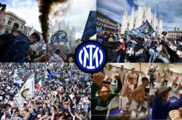 ¡Así se celebra la caida de un imperio! Los hinchas del Inter asaltaron la ciudad de Milán en su festejo por el título 19 de su historia en Serie A, al igual que dejando de lado una racha de nuevo campeonatos al hilo conquistados por la Juventus. La celebración fue eufórica, al igual que la de los jugadores en el camerino.