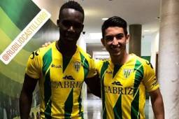 Rubilio Castillo y Jonathan son dos de los refuerzos del Tondela para esta campaña.