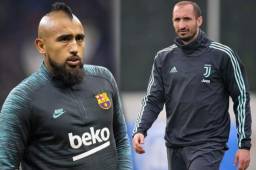 Vidal no comparte con que Chiellini haya contado episodios muy íntimos cuando eran compañeros de la Juventus.