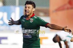 El delantero de Marathón, Juan Josué Rodríguez, ocupa la segunda posición en la tabla de goleador del Torneo Apertura con siete tantos por abajo de Costly.