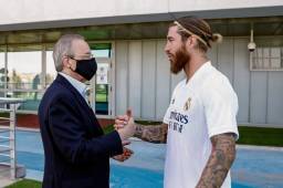 Sergio Ramos todavía no decide si continuará o no con el Real Madrid. Florentino ya dio el primer paso.