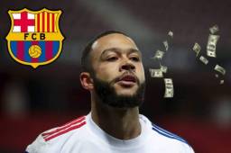 Memphis Depay no descarta nada y podría llegar en el mercado invernal al FC Barcelona de Ronald Koeman.