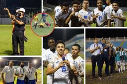 Estas fueron las mejores imágenes que no se vieron en TV de la segunda jornada del Premundial Sub-20. Los que llegaron a ‘espiar’ a Honduras y los vean los jugadores cómo terminaron llenos de lodo.