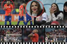 Te dejamos las imágenes que seguramente no viste en TV de la dura eliminación de la selección chilena en la Copa América 2019. La novia de Vidal levantó suspiros desde las gradas.