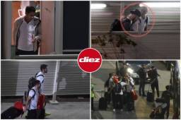Te dejamos las mejores fotos de la llegada de la selección de España a su país luego de despedirse de Rusia. Rostros desencajados y caras de muy pocos amigos, se pudieron apreciar entre los jugadores.