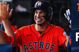 Mauricio Dubón fue importante en la victoria de Astros 6-4 ante Rangers.